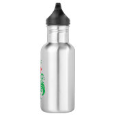 Ornamental Floral Flower Design – Elegant Waterfles (Rechts)