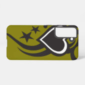 Ornamental Floral Heart Tattoo  Samsung Galaxy Hoesje (Achterkant horizontaal)