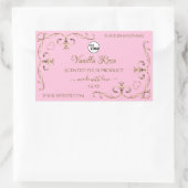 Ornamental Gold Light Baby Roze Product Label Logo (Tas)
