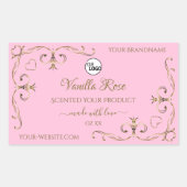 Ornamental Gold Light Baby Roze Product Label Logo (Voorkant)