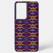 Ornamental India Stripe Samsung Galaxy Hoesje (Achterkant)