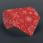 Ornamental Joy Stropdas<br><div class="desc">Show van je vakantiegeest met dit felrode kerstgevierde stropdas.</div>