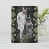 Ornamental lace Effect Photo Wedding (Staand voorkant)