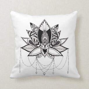 Ornamental Lotus Kussen