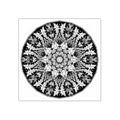 Ornamental Mandala Rubberstempel (Afrduk)