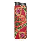 Ornamental Oriental style seamless flor Thermosbeker (Geroteerd rechts)