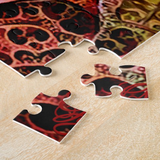 Ornamental Saxophon Legpuzzel (Zijkant)