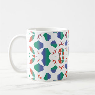 Ornamental talavera mexico tiles decor. Modern Koffiemok