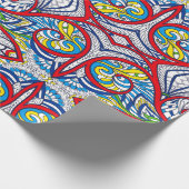 Ornamental Tribal Seamless pattern. Illustration. Cadeaupapier (Hoek)