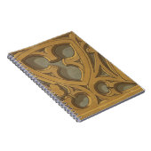 Ornamental Wooden Design Notitieboek (Rechterzijde)