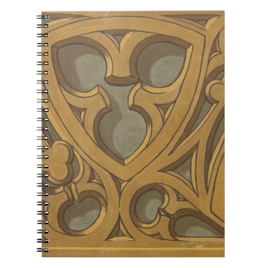 Ornamental Wooden Design Notitieboek (Voorkant)