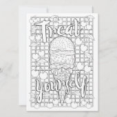 OrnaMENTALs behandelt uzelf Kleur Uw Eigen Kaart (Voorkant)