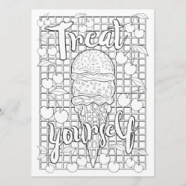 OrnaMENTALs behandelt uzelf Kleur Uw Eigen Kaart