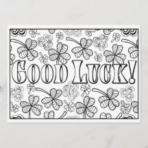 OrnaMENTALs Good Luck Shamrocks Color Your Ewn