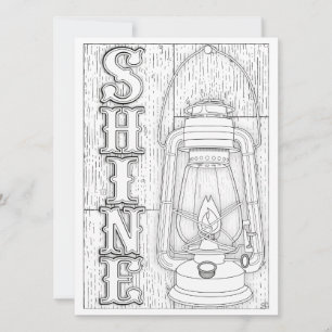 OrnaMENTALs Shine Antiek Lantaarn Kleur Uw Eigen