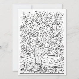 OrnaMENTALs Sterkte Blooming Boom Kleur Uw Eigen