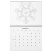 OrnaMENTALs Therapeutische Kleurenpagina's van 12 Kalender (Mar 2017)