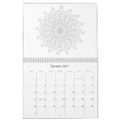 OrnaMENTALs Therapeutische Kleurenpagina's van 12 Kalender (Jan 2027)