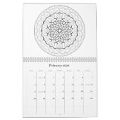 OrnaMENTALs Therapeutische Kleurenpagina's van 12  Kalender (Feb 2026)