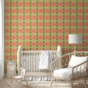 Ornamentele Tegel Blossom Behang