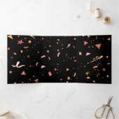 ORNAMENTEN 2 DRIELUIK WENSKAART (Binnen)