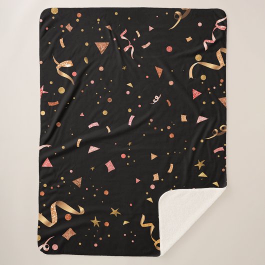 ORNAMENTEN 2 SHERPA DEKEN (Voorkant)