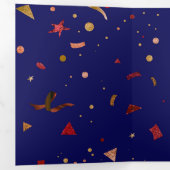 ORNAMENTEN 7 DRIELUIK WENSKAART (Binnenzijde eerst)