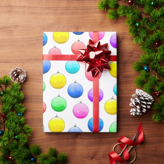 Ornamenten Cadeaupapier (Feestdagen Geschenken)