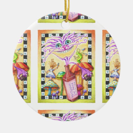 ORNAMENTEN - De WorCHESHIRE CAT (Voorkant)