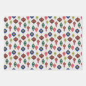 Ornamenten Galore: Kerstcadeauverpakking Verrukkin Inpakpapier Vel (Voorkant 3)