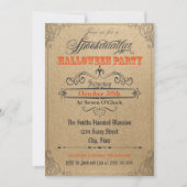 Ornamenten Halloween Uitnodiging (Voorkant)