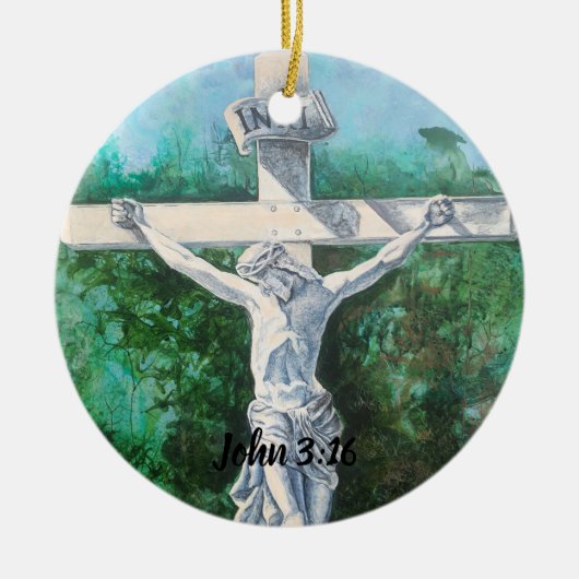 Ornamenten HEDENDAAGS Johannes 3:16 PREDIKANT VAN (Voorkant)