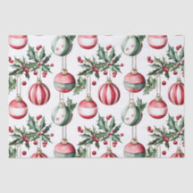 Ornamenten Holly Christmas