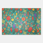 Ornamenten Inpakpapier Vel (Voorkant)