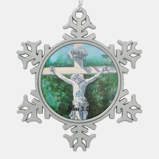 Ornamenten Johannes 3:16 Geloofspastoor (Voorkant)