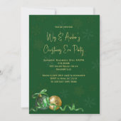 Ornamenten Kantoor of thuiskerstfeest Kaart (Voorkant)