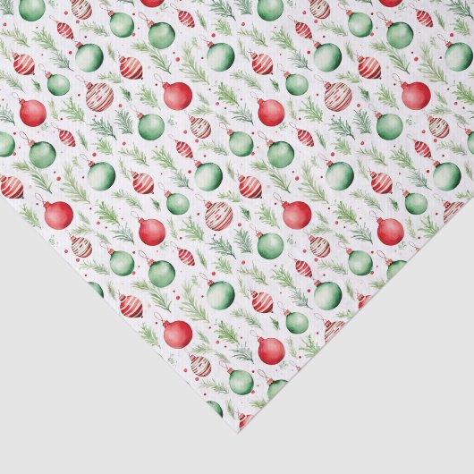 Ornamenten kerst tissuepapier (Detail)