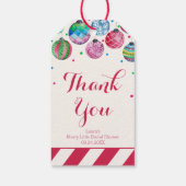 Ornamenten Merry Little Vrijgezellenfeest Bedankt Cadeaulabel (Achterkant)