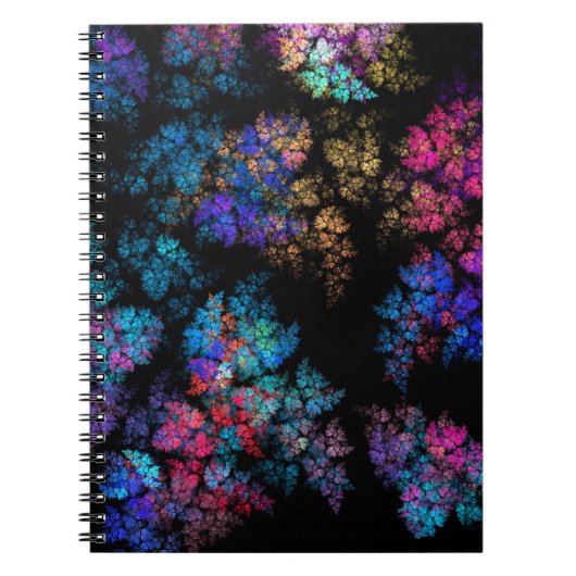 Ornamenten met fijne bladeren notitieboek (Voorkant)