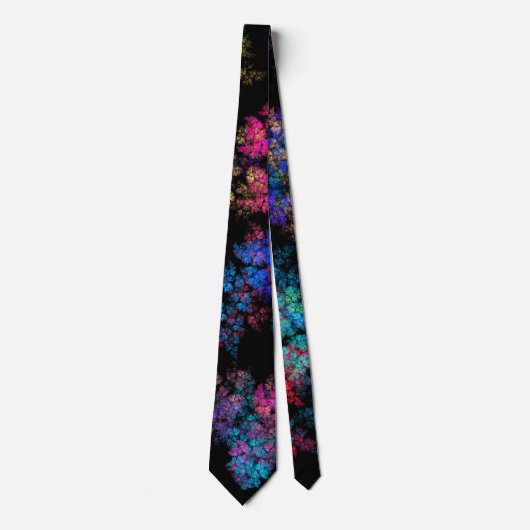 Ornamenten met fijne bladeren stropdas (Voorkant)