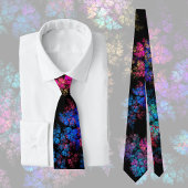 Ornamenten met fijne bladeren stropdas