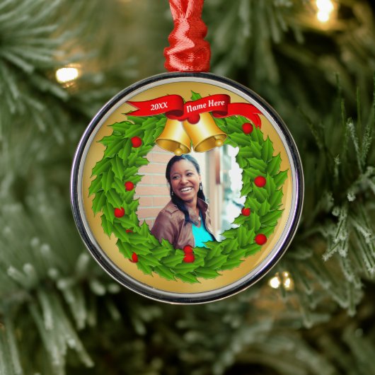 Ornamenten met speciale kerstboomfoto's (Boom)