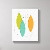 Ornamenten Midden-eeuws Modern Verpakt Canvas (Voorkant)