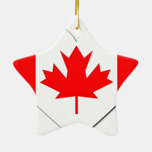 Ornamenten onder Canadese vlag (Achterkant)