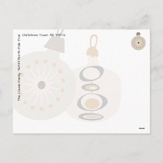 Ornamenten Prettige feestdagen (Achterkant)