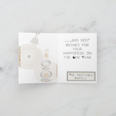 Ornamenten Prettige feestdagen Kaart (Binnen)