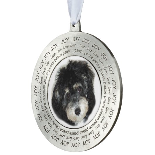 Ornamenten Tin Rond Ornament (Links)