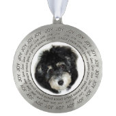 Ornamenten Tin Rond Ornament (Voorkant)