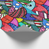 Ornamenten toevoegen cadeaupapier (Hoek)