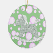 Ornamenten van de Raketpaarse Baby (Links)